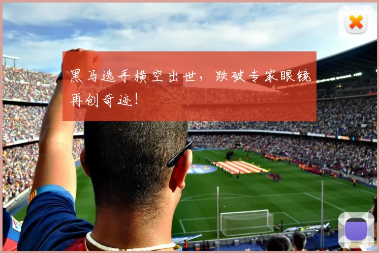 黑马选手横空出世,跌破专家眼镜再创奇迹!